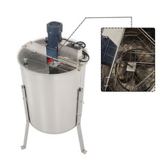 1300RPM Stainless Steel Electric Honey Extractor 4/8 Frames Beekeeping Equipment