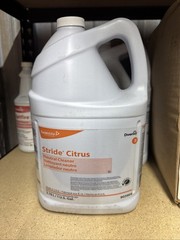 Diversey 101109754 Neutral Floor Cleaner, Liquid Stride Citrus 1 Gallon