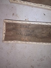 Gleaner F Combine NOS Seat Armrest? Backrest? White Pair