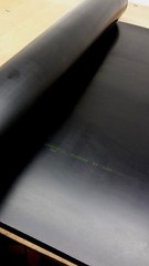 Neoprene Rubber Solid Sheet 3/8″ Thick x 12″ x 36 Rect Strip 60A Std Flex