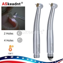 2/4Hole Dental LED E-generator Handpiece 5*Light Bulb High Optical Turbine Y1M