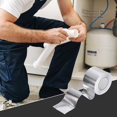 Heat Shield Tape 0.78″ x 65.6 Ft Silver Aluminum Tape