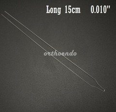 Orthodontic Preformed Wire Dental Bracket Archwires Metal Ligature Tie Long 15cm
