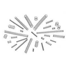 Spring Steel Compression Spring Pressure Coil Spring 0.5mm Wire OD 3-10mm DIY