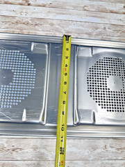 AESCULAP JM440 STERILIZATION CONTAINER CASE W/ TRAY LID 22’’ X 11’’ X 4″ Extras!