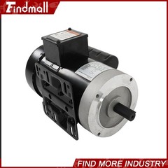 5HP Electric Motor 3450RPM Single Phase 208-230V 56C Frame 5/8″ Shaft 60HZ TEFC