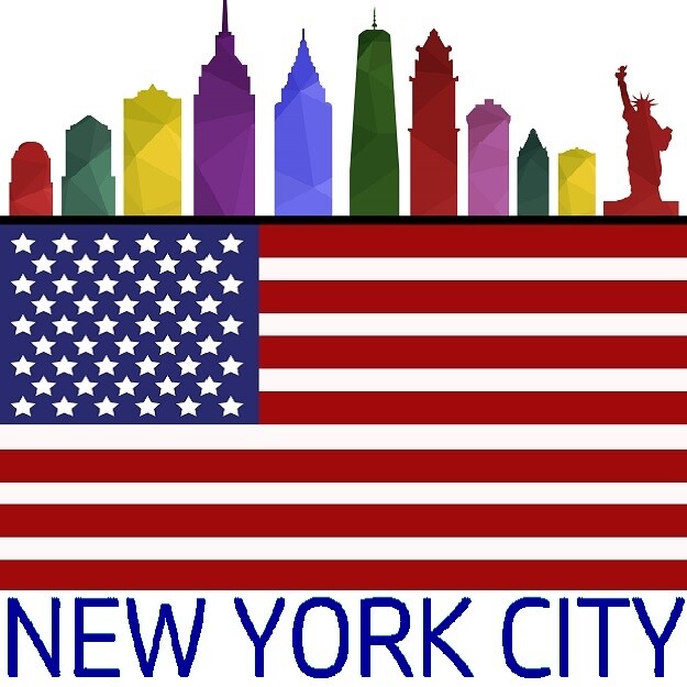 30 Custom New York City USA Art Personalized Address Labels