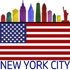 30 Custom New York City USA Art Personalized Address Labels