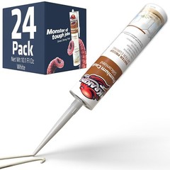 Kraken Bond Paintable Caulk White ( 24×10.1 fl. oz.) 24 Pack