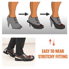 1Pair Safety Overshoes Steel Toe Caps Titanium Aluminum Alloy Toe Shoe Covers