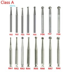 Dental Carbide Bur Friction Grip FG Round 557 330 For High Speed Handpiece A