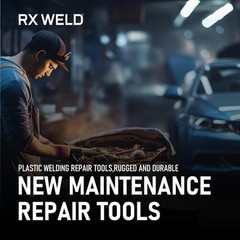 RX WELD Plastic Welding Kit,100W Welder,Plastic Repair Kit for…