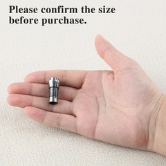 4 Pcs Die Grinder Collet Adapter Set for 1/4″ & 1/8″ Arbors – 3mm & 6mm Chucks