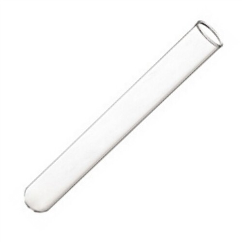 13x100mm, Glass Test Tubes, Round, 7ml, Karter Scientific 220D5 (Pack 25)
