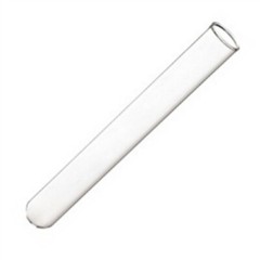 13x100mm, Glass Test Tubes, Round, 7ml, Karter Scientific 220D5 (Pack 25)