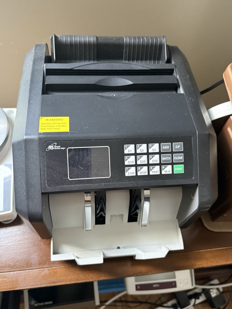 Royal Sovereign RBC-ES200 Electric Bill Counter, Wired, Digital Display