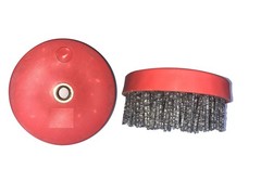 4″ Antiquing Brush Grit 36 80 320 500 3000 for Grinder Metal Wood stone Surface