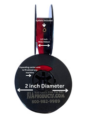 FJA Products Universal Typewriter Ribbon 2″ x 1/2 Inch Spool with color options
