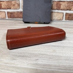 Vintage Filofax Winchester Organizer Real Calf Leather Brown Personal Size