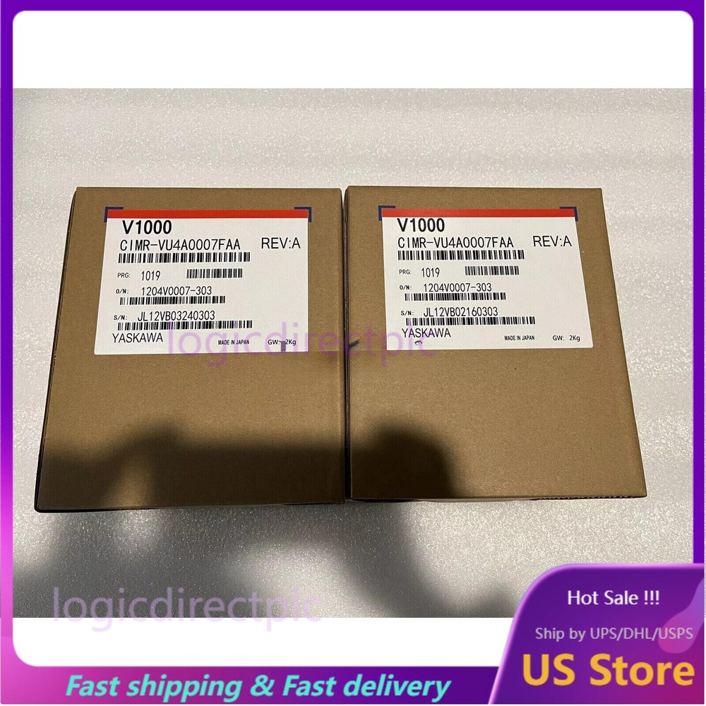 Yaskawa V1000 Variable Frequency Speed AC Drive CIMR-VU4A0007FAA – NEW