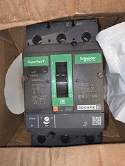 Square D – JDL36175 – Circuit Breaker, Powerpact J, 175A, 3 Pole, Thermal