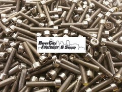 (50) M5-0.8×25 / M5x25 Socket / Allen Head Screws Stainless M5x0.8×25 Bolts