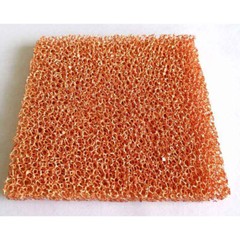1pcs Foam metal Copper Cu Foam Plate, Capacitance Electrode Experiment 100*100mm
