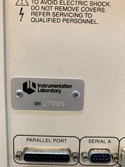 Instrument Laboratory GEMPremier 3000 5700 Blood/Gas Electrolyte Analyzer S8215