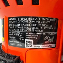 Hoover Commercial Lightweight Backpack Vacuum C2401 – used