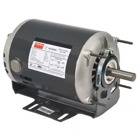 Dayton 5K288 Gp Mtr, Split Ph, Odp, 1/2 Hp, 1725 Rpm, 56