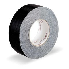 Nashua 398 Duct Tape, Black, 60 Yd L, 1-7/8 In W