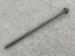 Sandbaggy 6″ Structural Timber Screws – Countersunk (Hex Head) – Wood Lock Screw