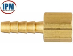 1/8″ Hose Barb x 1/4″ FEMALE NPT Brass Straight Fitting HB02-FNPT04 (IPM) NEW!