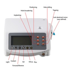 Dental Implant Motor Surgical System Brushless /20:1 Contra Angle LED /No LED po