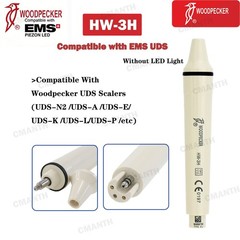 Woodpecker DTE Dental Ultrasonic Scaler Handpiece Detachable Cable Tube EMS NSK