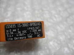 IFM EFECTOR IS5035 IS-3002-BP0G/AS SENSOR NSNP