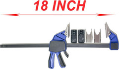 18” Quick Coupler Mate Pipe Clamps Includes 4 Duo-Jaw Sets(2 * 1/2″ + 3/4″ and 2