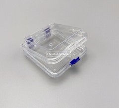 10 Pcs Denture False Teeth Membrane Case Container Hinged Display Box Jewelry