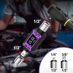 Digital Torque Wrench Adapter Set 1/2″ Drive, 2.0-99.6 Ft-Lb/2.7-135 Nm, Digi…