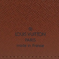 Auth LOUIS VUITTON Monogram Agenda/Note Cover File Brown – e61922i