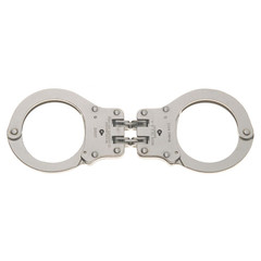 Peerless Model 4801 Hinged Police Handcuffs & Keys – Nickel