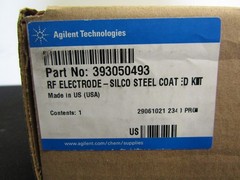 New – Agilent Technologies 393050493 RF Electrode – Silco Steel Coated Kit