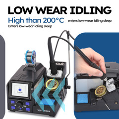 WEP 982D C210/C245 Soldering Iron MICRO SOLDERING STATION