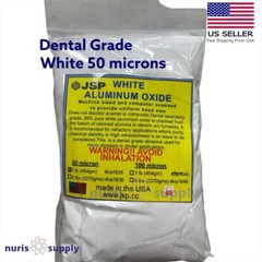ALUMINUM OXIDE 50 micron WHITE 1 lb Polishing Blasting Media Abrasive Tumbling