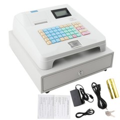 Cash Register LED Display Electronic POS System, Thermal Digital Cash Register