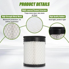Vehicle Specific Round Air Filter – Replacement for Onan Generators 140-3280
