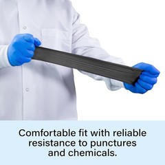 100 PCS XL Black Nitrile Gloves, Disposable Latex Free Exam Grade Black Gloves