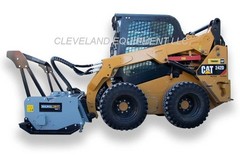 BAUMALIGHT MS572 FORESTRY DRUM MULCHER SKID STEER ATTACHMENT Bobcat Kubota Deere