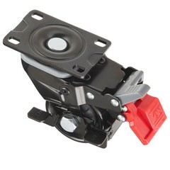 Everbilt 3 in. Black Multi-Purpose 3-in-1 Caster with 220 lbs. Load Rating