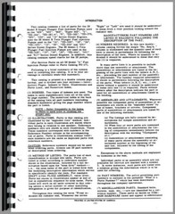 International B C Injection Pump Parts Manual Catalog
